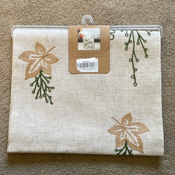 Create Decorate Celebrate Harvest Table Runner - 14” x 70” - Picture 3 of 5